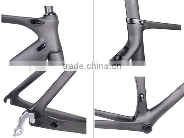 New design fashion high modulus super light full carbon fiber 700C Road bicycle fram