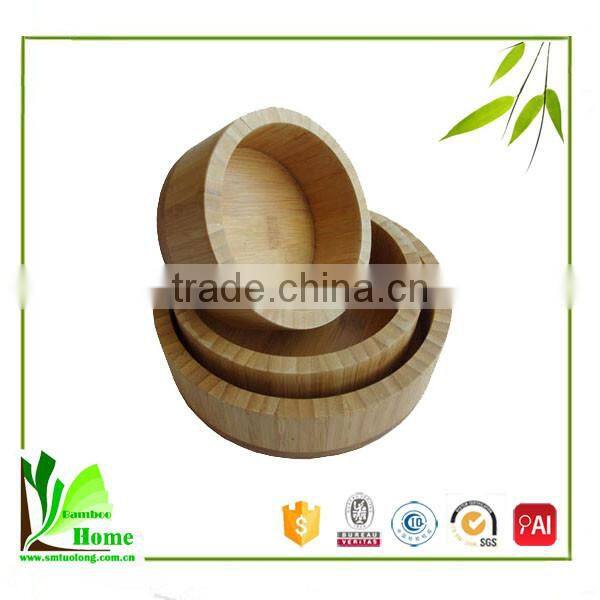 Universal high quality bamboo chinese bowl
