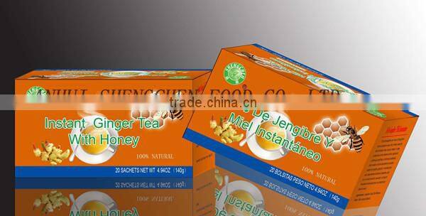 pure natural All Flavor Super Instant Ginger Tea With Honey/honey ginger tea