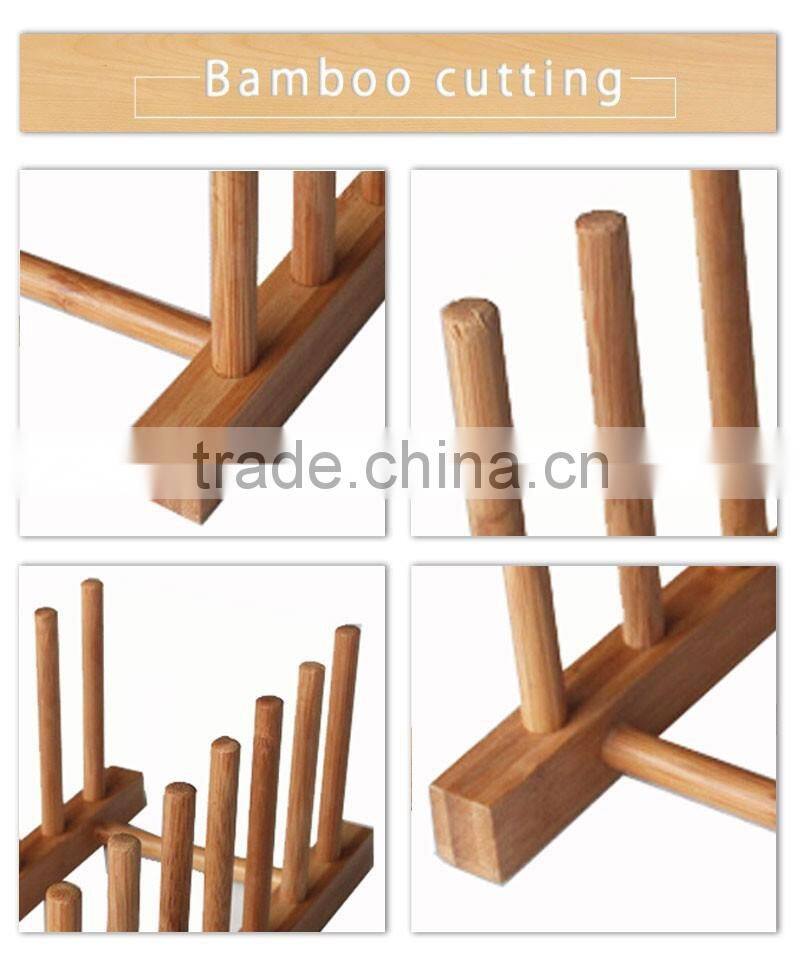 Aonong Bamboo Originality Kitchen Cabinet Plate Rack