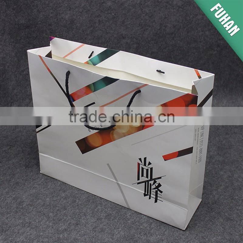 2017 Fashion Design High Quality Paper Shopping Bags