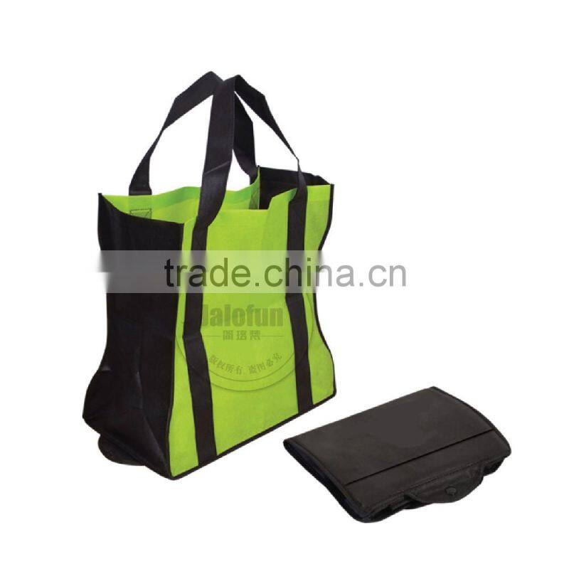 shoulder length handle heat seal reusable bags