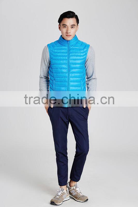 Outdoor lightweight men duck down jacket