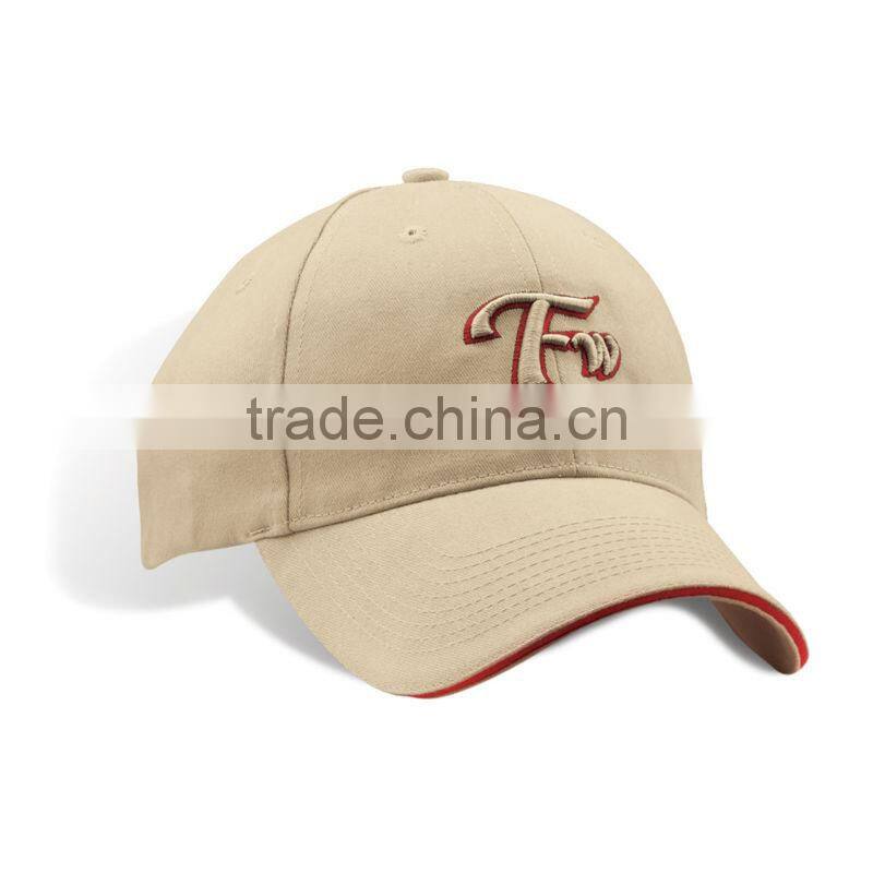 classical 100% cotton blank 6 panels baseball caps
