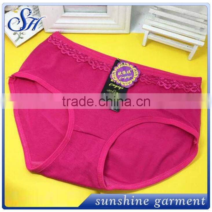 wholesale Lastest fashion woman sexy lace underwear with factory price