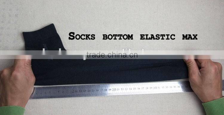 wholesale & customized 100% bamboo anti-bacterial breathable seamless solid color men dress socks