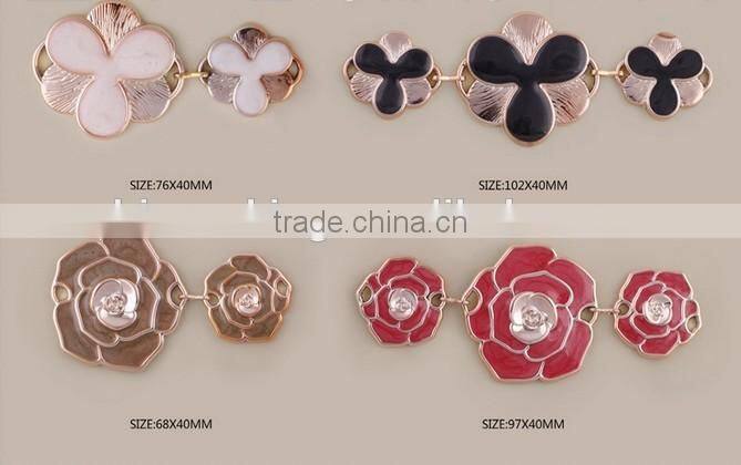 fashion stone decorations chains for shoes garments