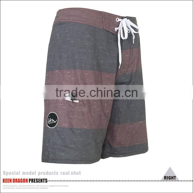 Fashion style shorts with side pocket custom logo mens boardshorts