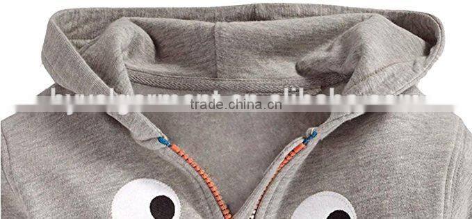 Kids Printed Hoodies 100% Organic Zip Up Hoodie Sweatshirt for kids baby