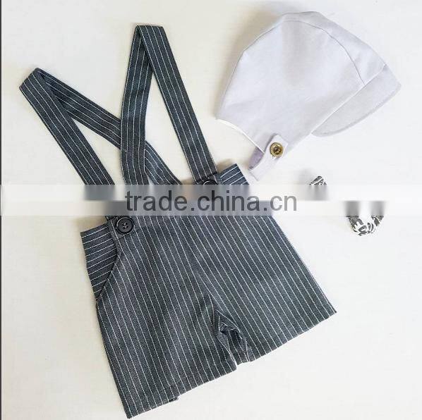 Suspender Shorts Baby Clothes Plain Color Apparel Kids Clothing Wholesale