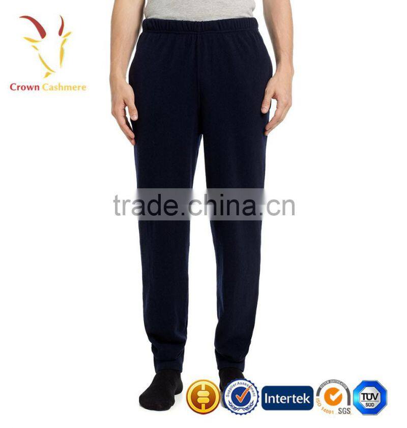 Men's 100% cashmere pants