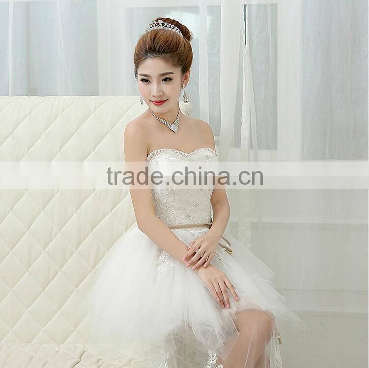 Sexy see through lace girls evening dress