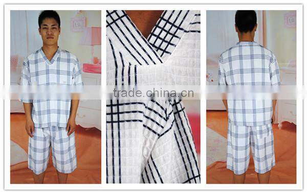 Adult 100% cotton waffle pajamas