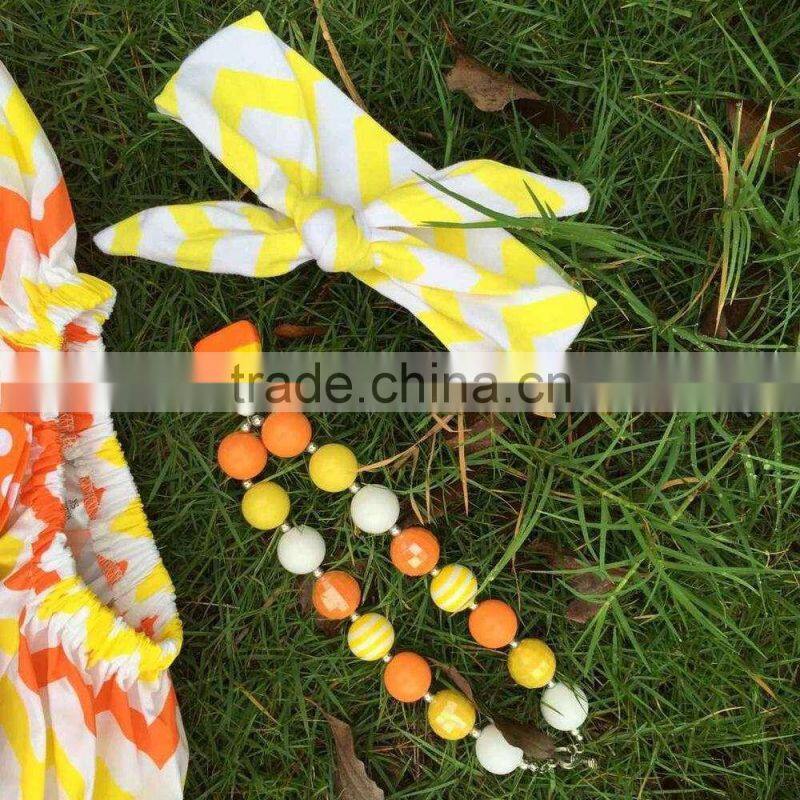 2015 new arrival kids old fashioned dress kids boutique dress girl pillowcase chervon dress Yiwu Mommyhome Garment Factory