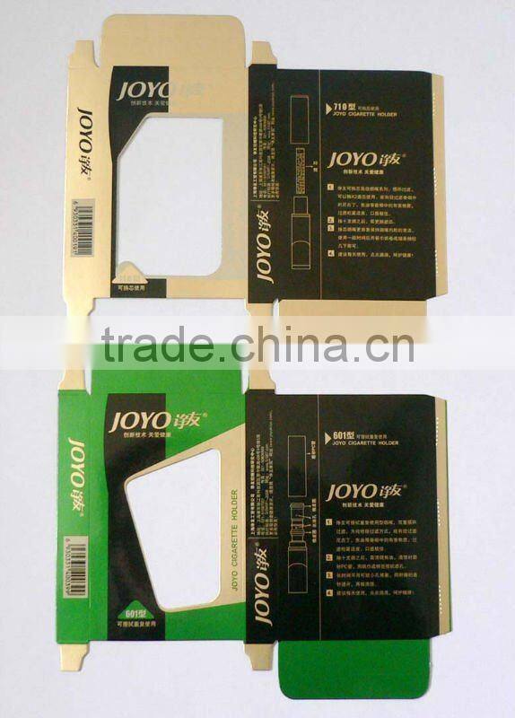 Aluminum foil window paper box(afb02)