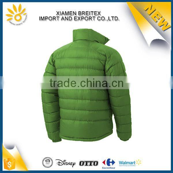 Made in china custom nylon windproof winter italy down jacket