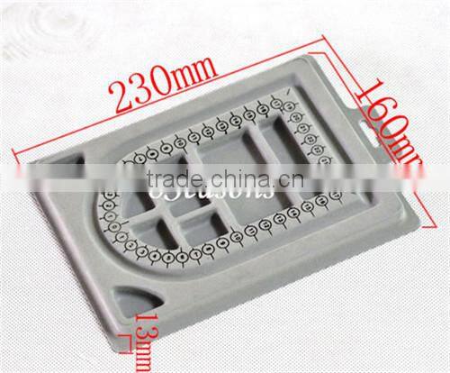Rectangle Small Size Beading Tray Bead Trays Stringing Jewelry Design Board