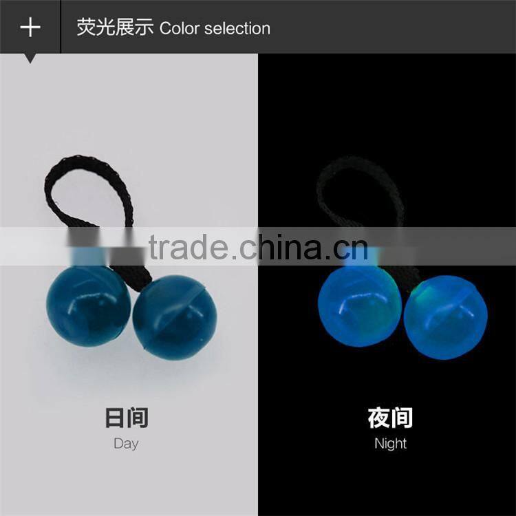 Flashing Led Light Up Finger Fidget Thumb Chucks Anti Stress Toys Multi Colors Finger LED Yo Yo Ball