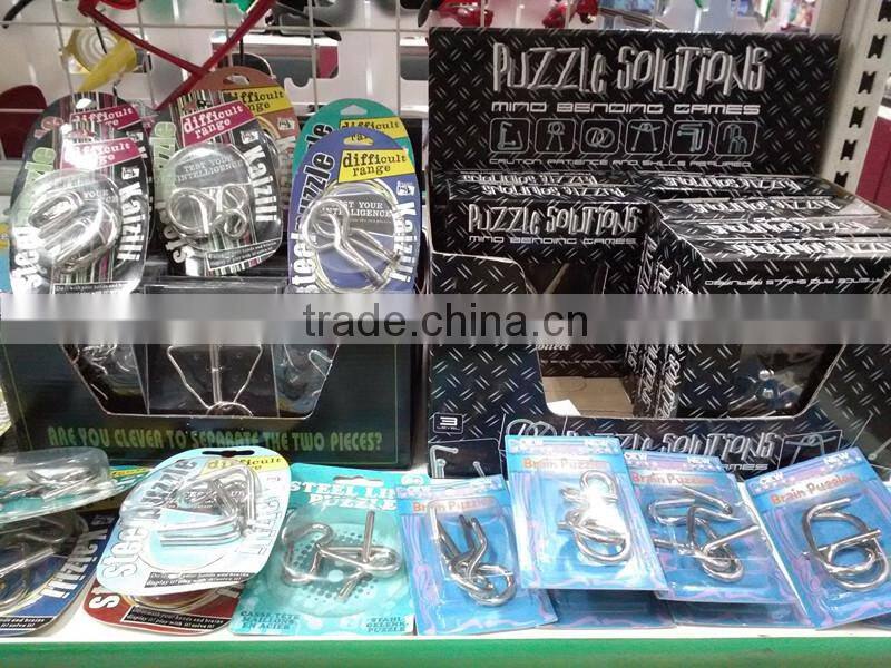 3D magic metal wire puzzle