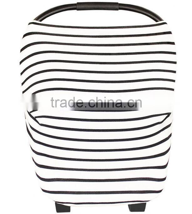 Hot sale baby car seat cover mutifunctional nursing breastfeeding cover scarf