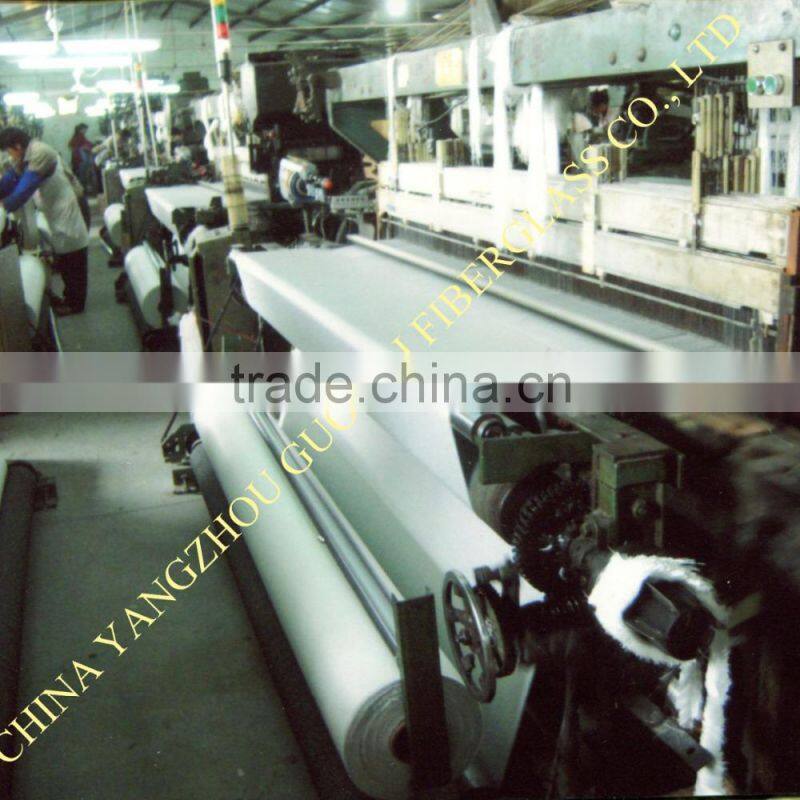 E-glass and C-glass plain woven fiberglass fabric