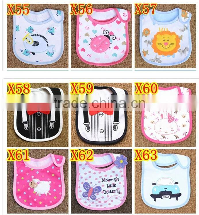 Wholesale in stock carters cotton baby bandana bibs M5040620