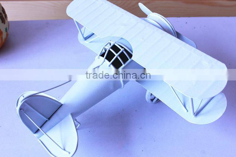 Metal Crafts Vintage Fighter Plane in 4 Tone