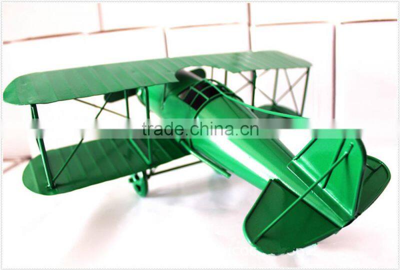 Metal Crafts Vintage Fighter Plane in 4 Tone