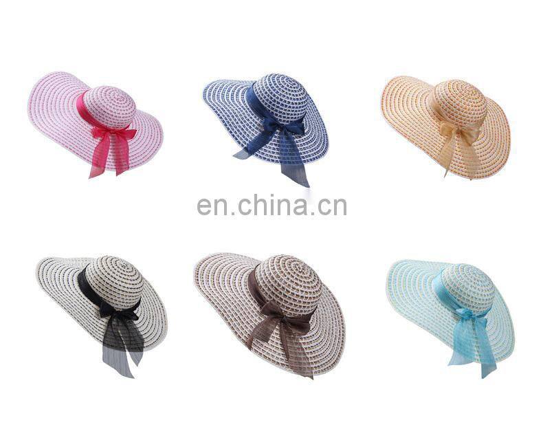 2017 New Large Eaves Hat Beach Cap Topee