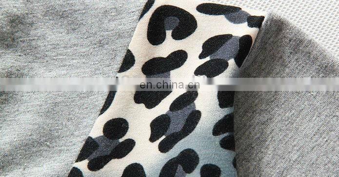 Male Short-sleeve Tshirts Printing Leopard O-neck Tight Plain T shirt