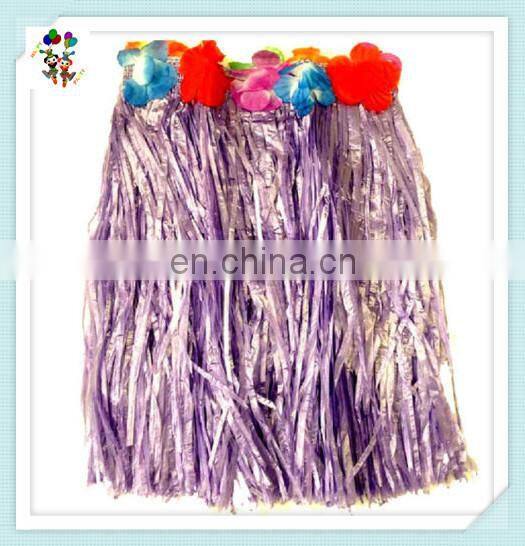 Cheap Party Rainbow Colors Sexy Hawaiian Hula Grass Skirts HPC-0998