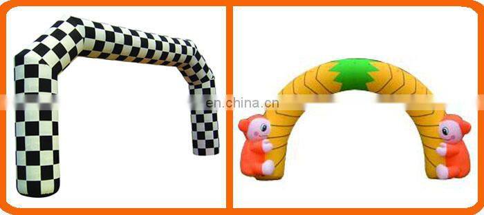HI-CE new design waterproof Pvc inflatable arch, inflatable round shape archway