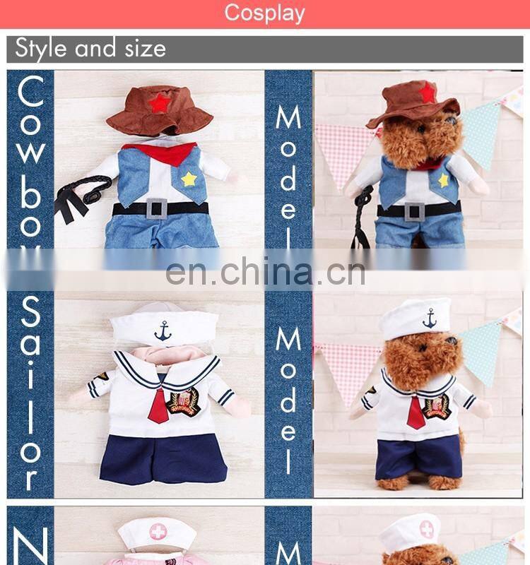 Pet Doctor Dog Cat Costume Clothes Funny Cosplay Small Puppy Party