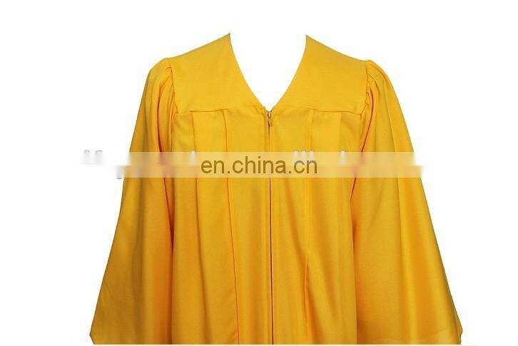 Wholesale Gold Graduation Gown For University/School
