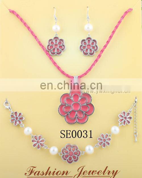 Wholesale costume jewelry lead and nickel safe alloy wedding jewelry for brides