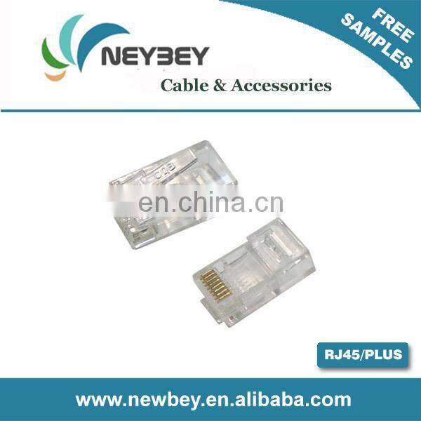 China Supplier Wholesale Ethernet Cable Waterproof 8 Pin RJ45 Connector