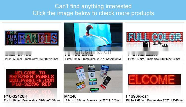 Direct manufacturer outdoor advertising Programmable Led Display Electronic Led moving sign Led Digital Board
