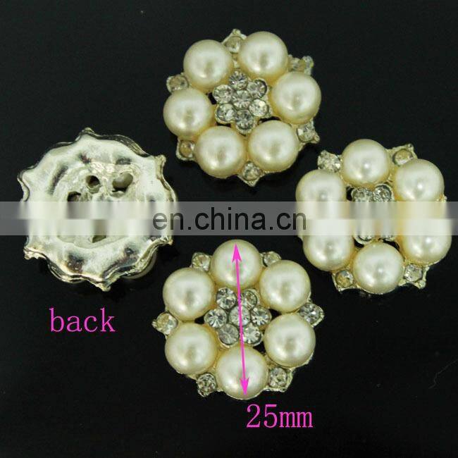 flat back rhinestone for invitation card, rhinestone button, pearl button for wedding