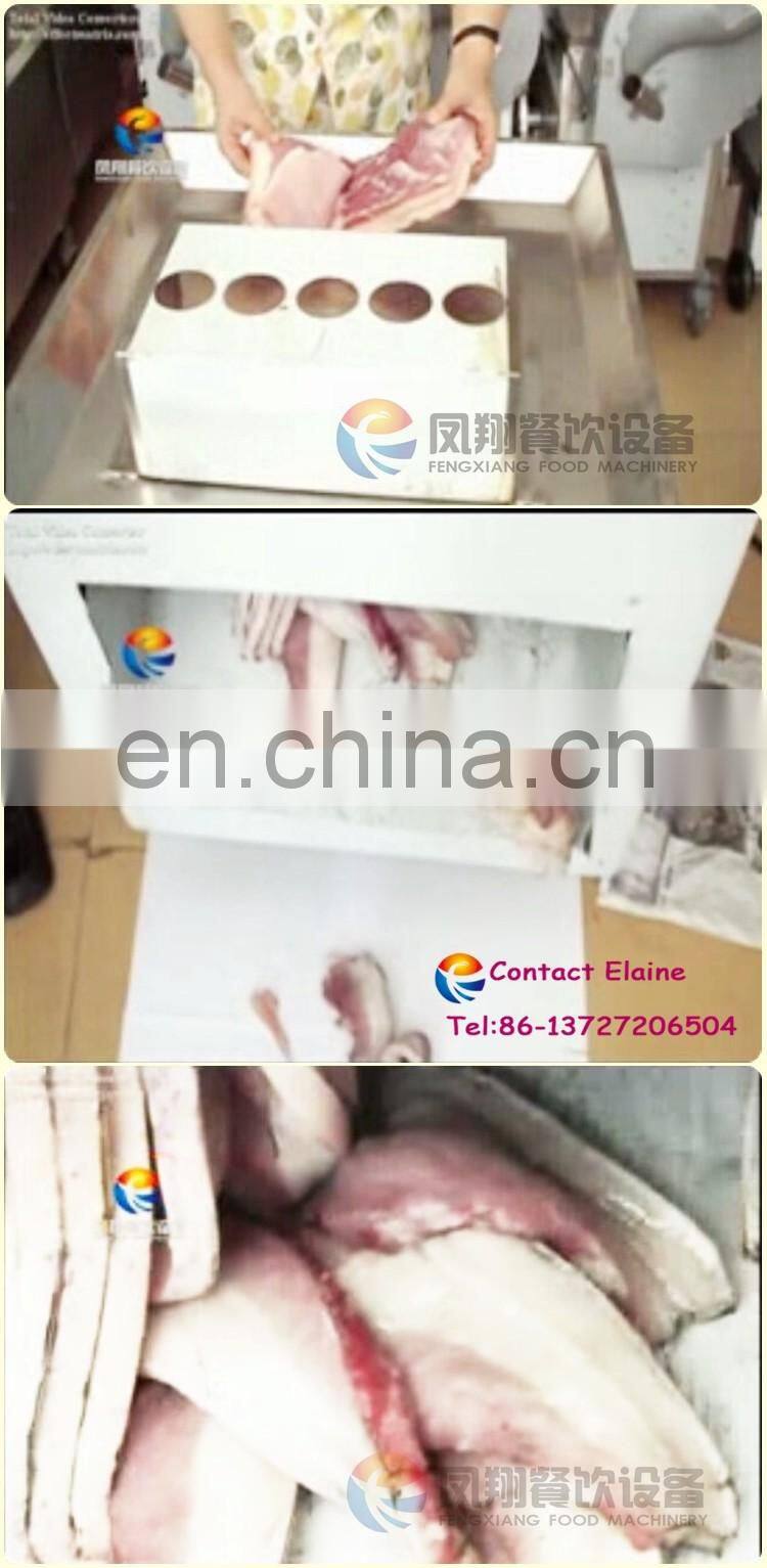 Industrial Automatic Cured Steak Meat Slicer Slicing Machine