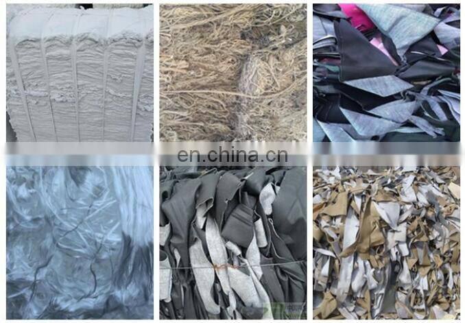 Used rag cutter machine/Waste cloth recycling machine/Rags Cutting Machine