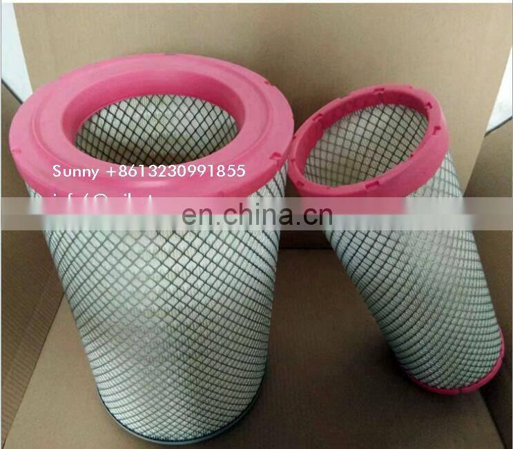 Excavator  engine air filter k2440 for construction machinery