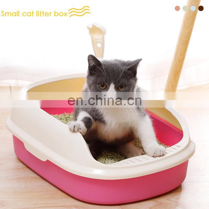 Wholesale Plastic Close Large Cat Litter Box Toilet