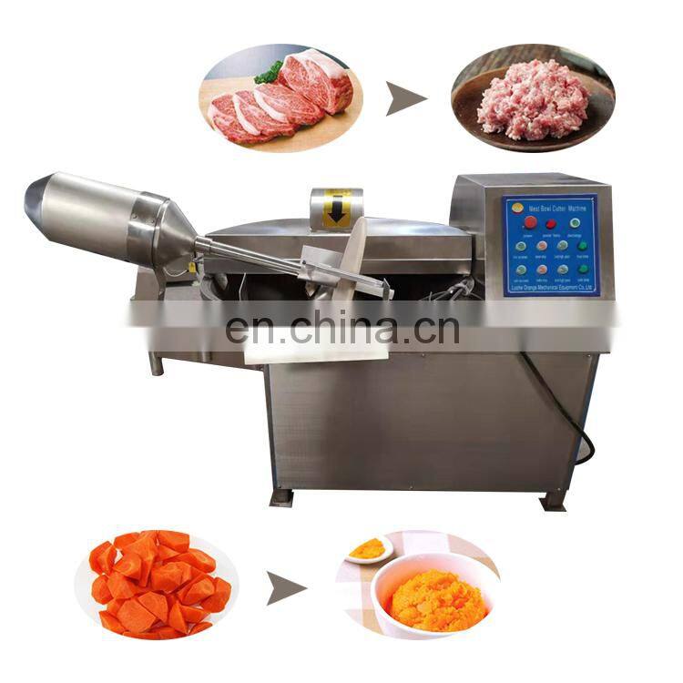high quality Commercial meat bowl chopper/meat bowl cutter/meat chopping mixing machine