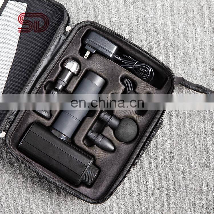 Factory Direct Sales Portable Cordless Lithium Battery Vibration Massage Gun with low noise