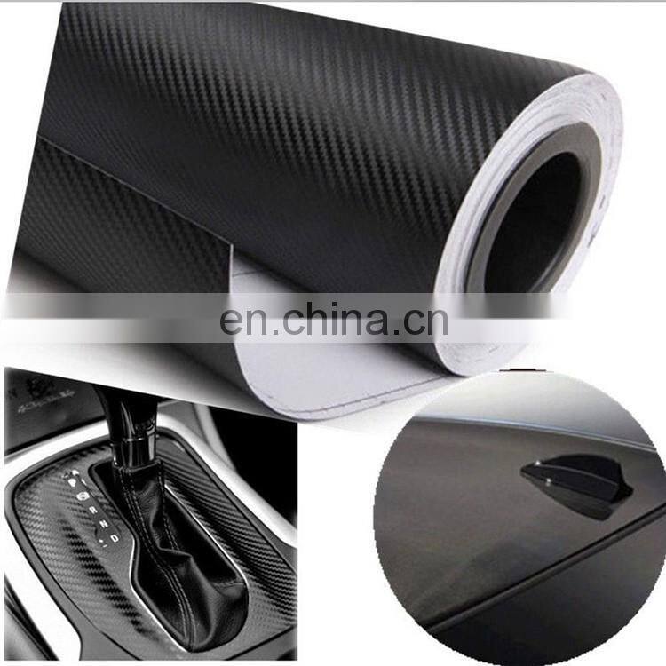 127cmX30cm 3D Carbon Fiber Vinyl Film Car Accessories Motorcycle Carbon Fibre Car Wrap Sheet Roll Film Sticker Decal Car Styling