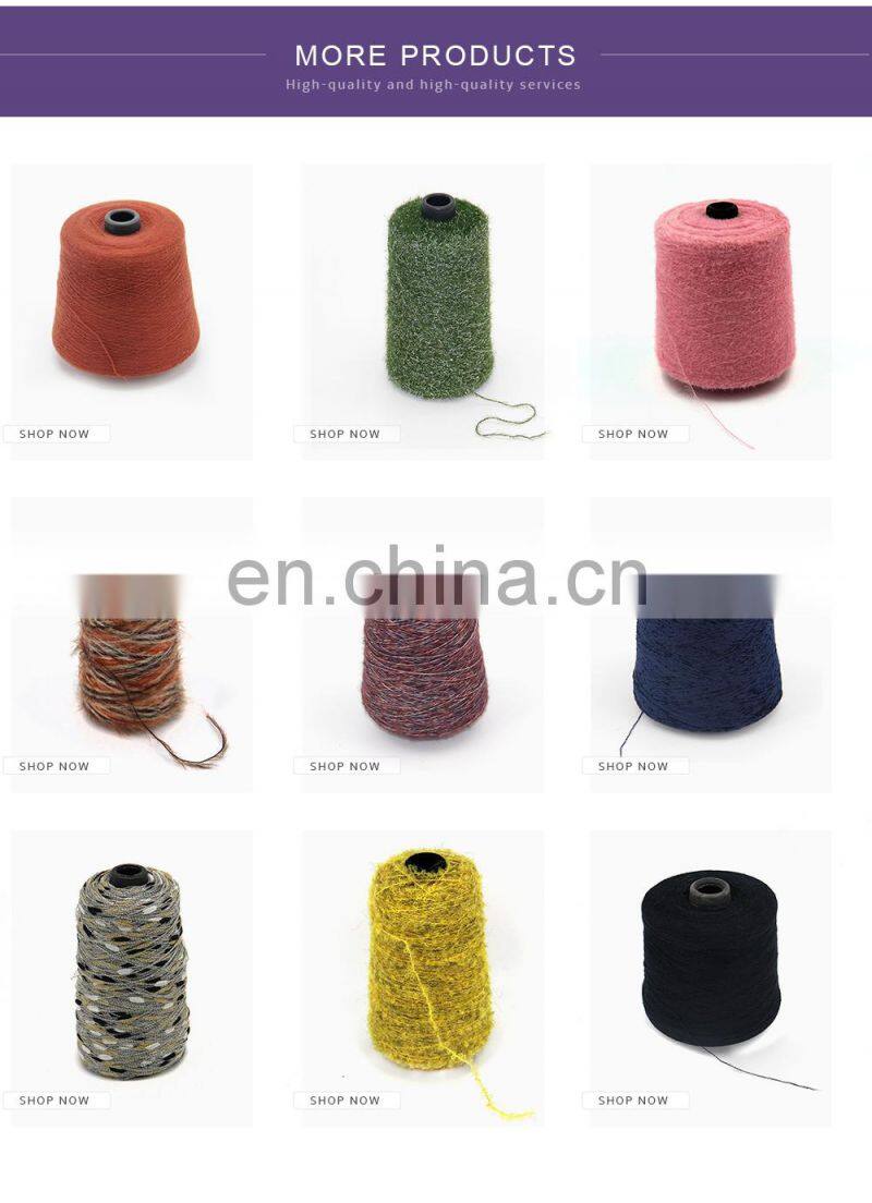 Low Price Guaranteed Quality Wholesale Chunky Dty Polyester Yarn Manufacturer