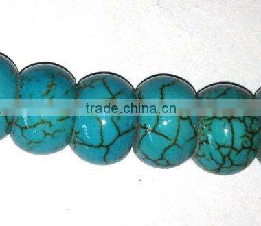 latest beads fashion imitation turquoise jewelry beads