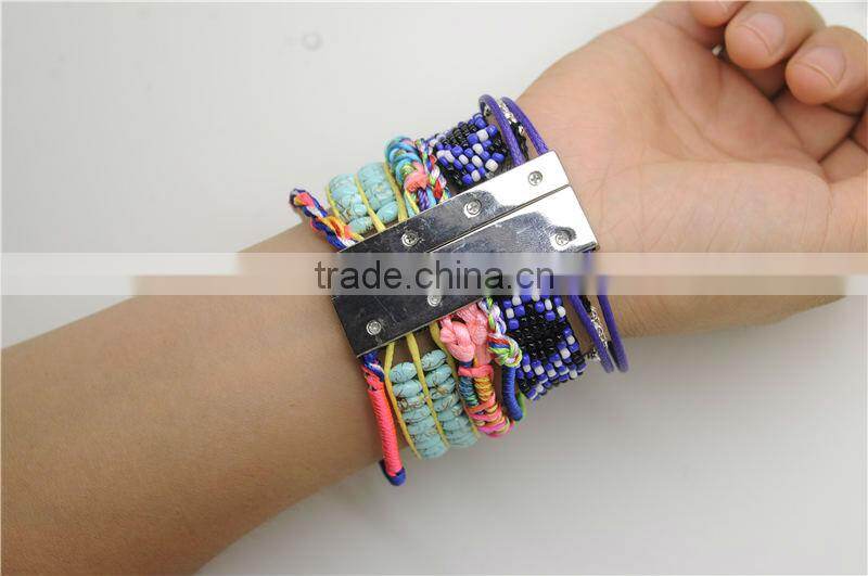 Trendy Handmade Mini Beaded Tassels Bohemian Bracelet