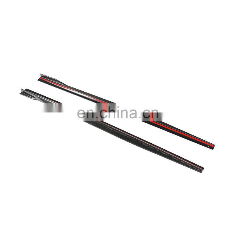 Modify Luxury G28 G20 Carbon Fiber Side Skirt for BMW New 3 Series Sedan Wagon 320 330 340 2019-2020