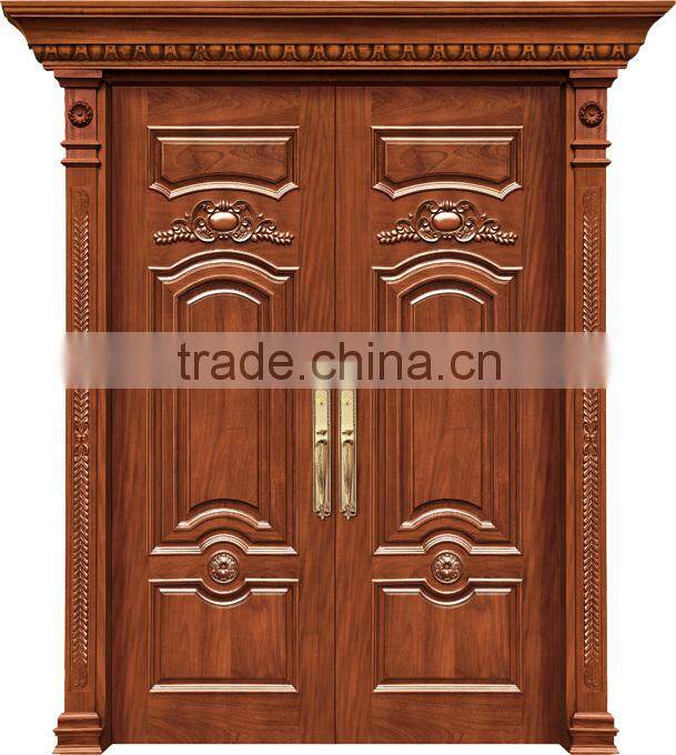 100% solid wood door, hot sales design, interior door from China manufacturer